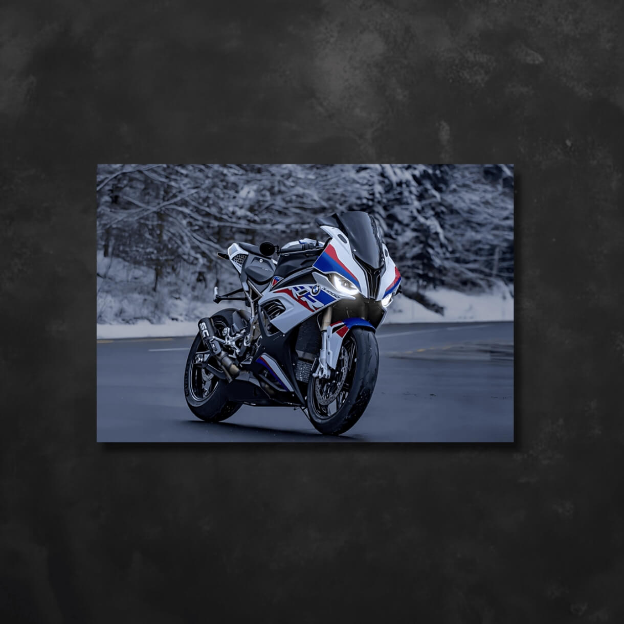BMW S1000RR  Neon Posteri