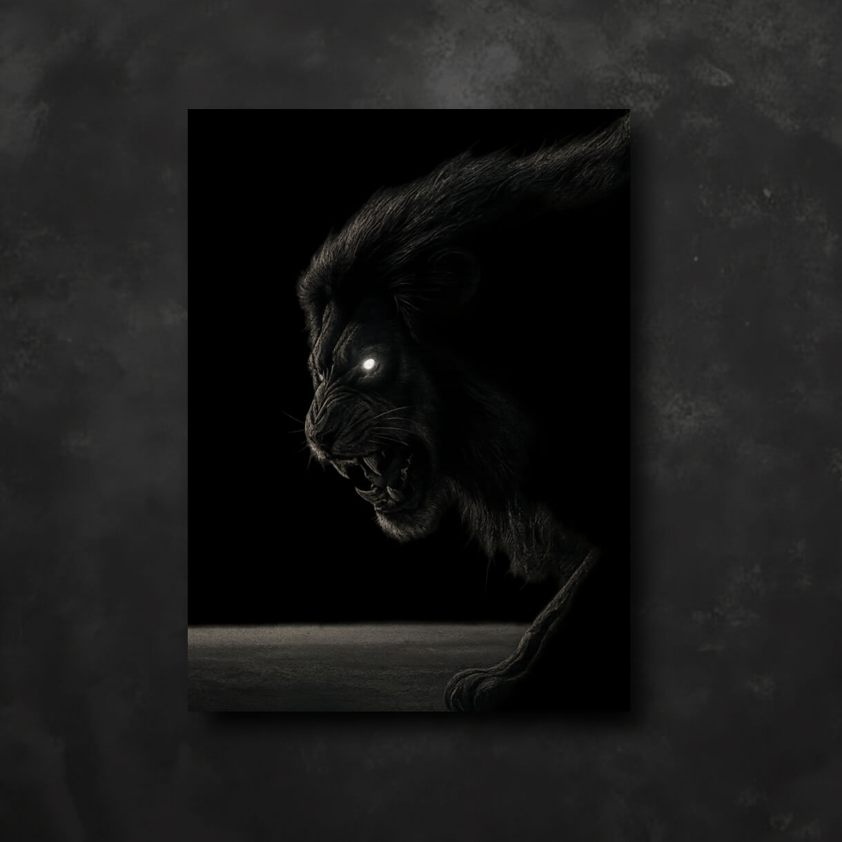 Aslan Neon Posteri