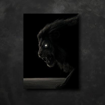 Aslan Neon Posteri