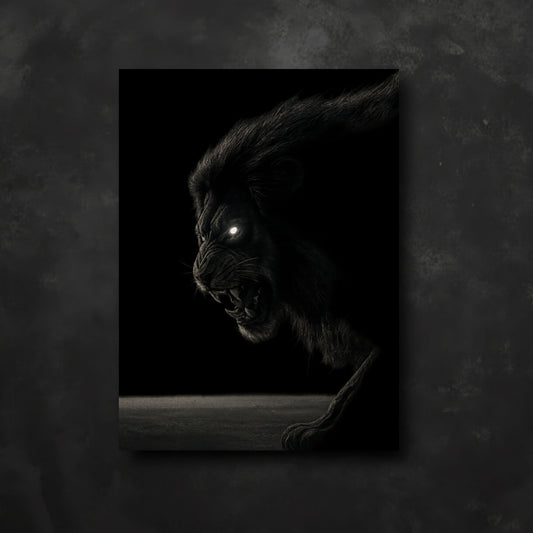 Aslan Neon Posteri