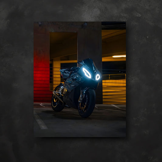 BMW S1000RR Neon Posteri