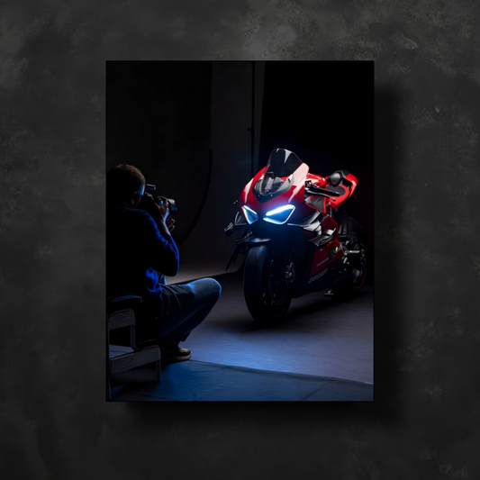 Ducati Panigale Neon Posteri