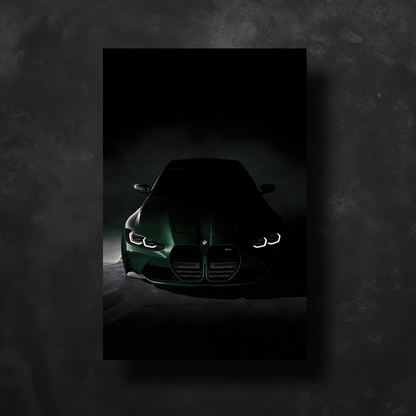 BMW Neon Posteri