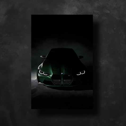 BMW Neon Posteri
