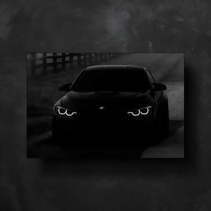 BMW Neon Posteri
