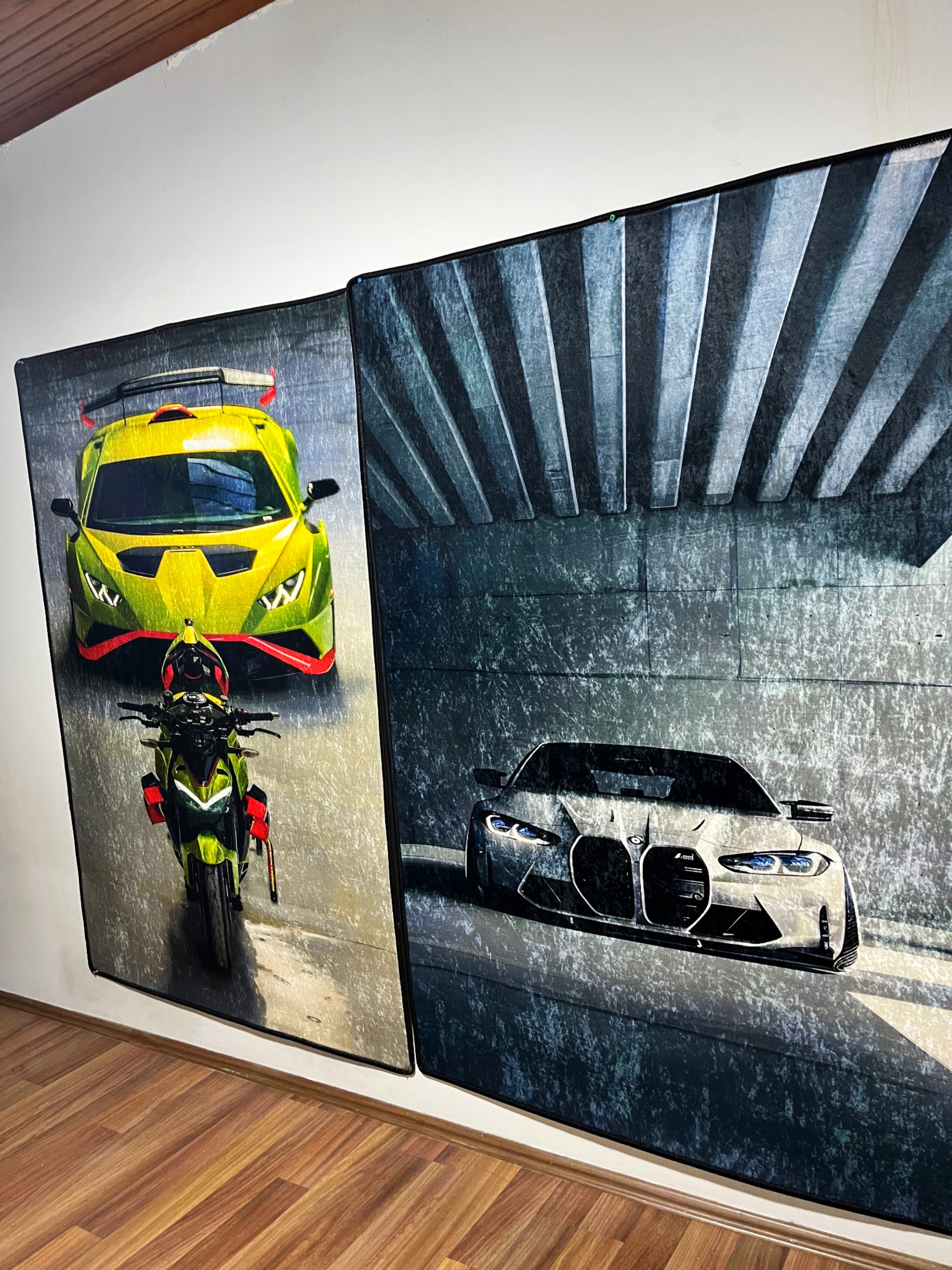 BMW lüks Araba Temalı  Dekoratif Halı