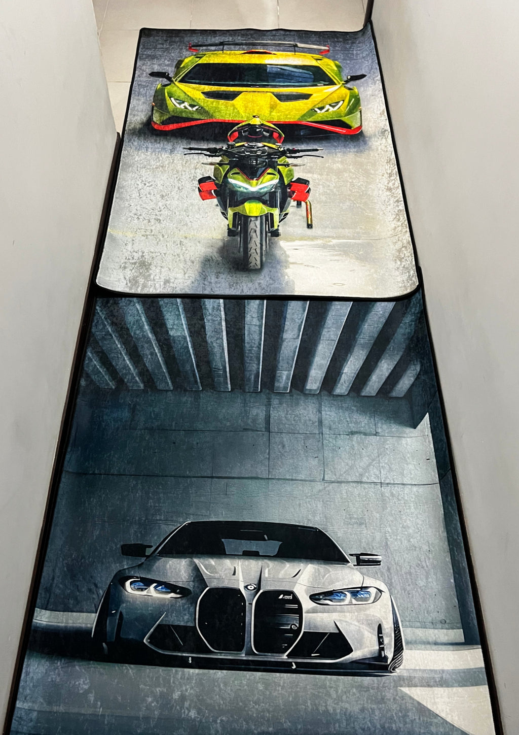 BMW lüks Araba Temalı  Dekoratif Halı