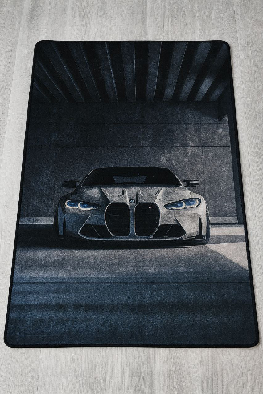 BMW lüks Araba Temalı  Dekoratif Halı