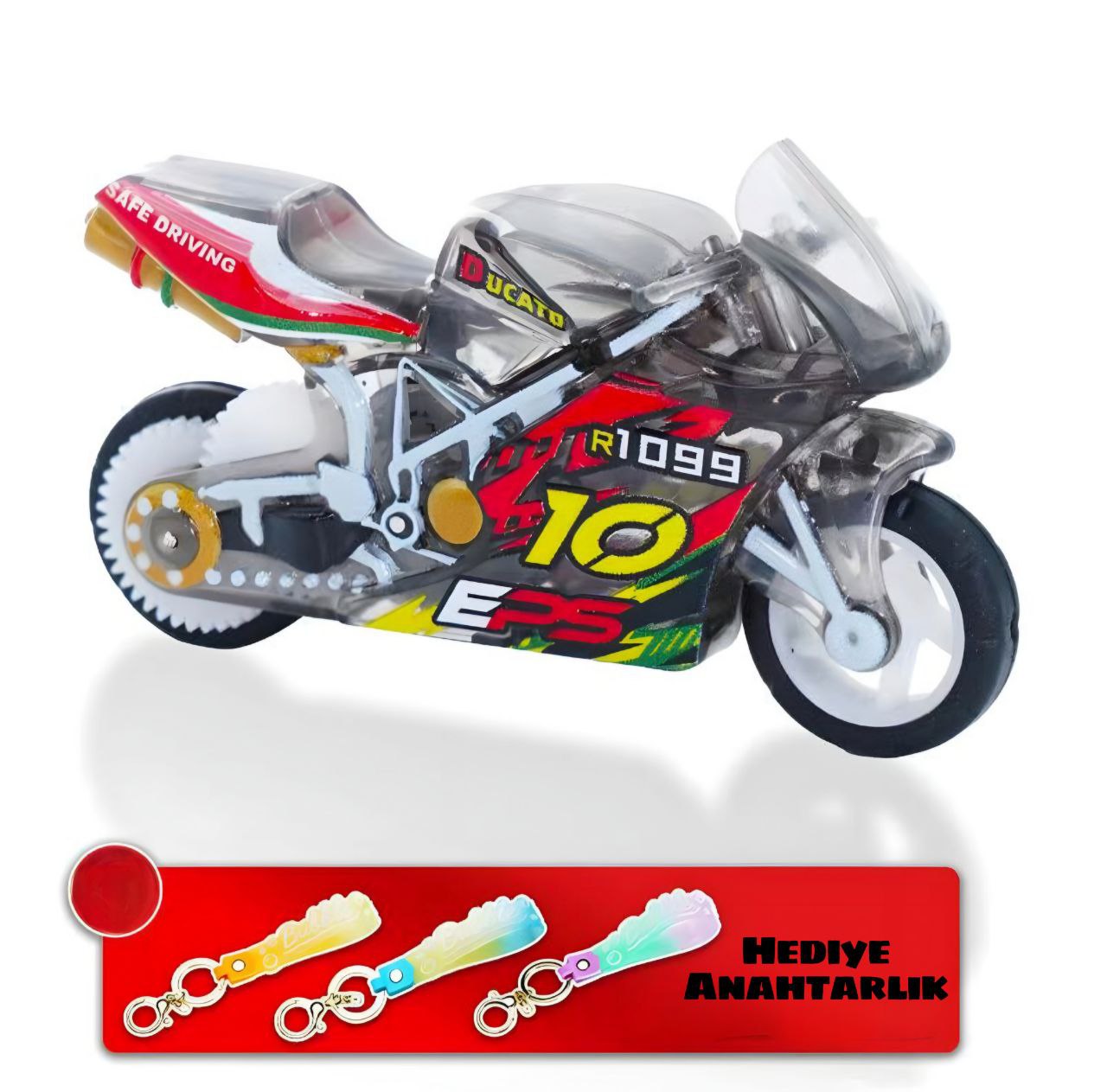 Kıvılcım Çıkaran Motor Oyuncağı